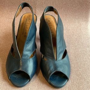 Leather handmade shoes